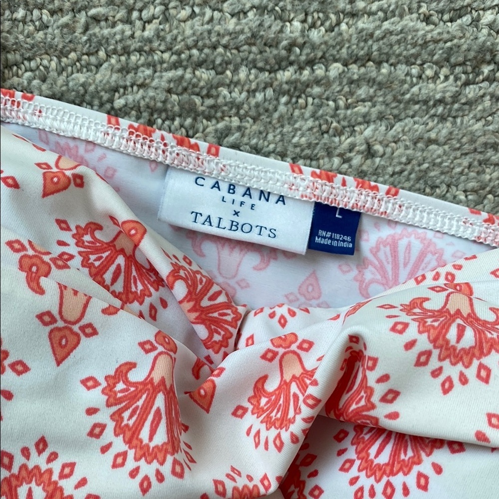 Cabana Life White Camisole Bustier Swim Top - Picture 4 of 5